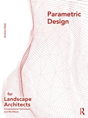 cover image of Parametric Design for Landscape Architects